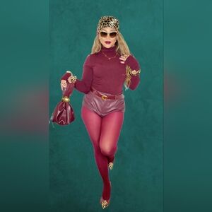 Micro Shorts And Bodysuit